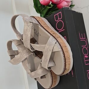 Corkys Oro Sandal Champagne Size 8 New